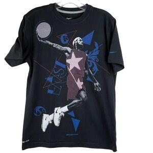 EUC-VINTAGE Y2K Nike DRI-FIT Lebron James East No.6 All Star ShortSleeve T-Shirt